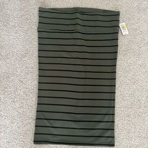 Torrid Striped Pencil Skirt